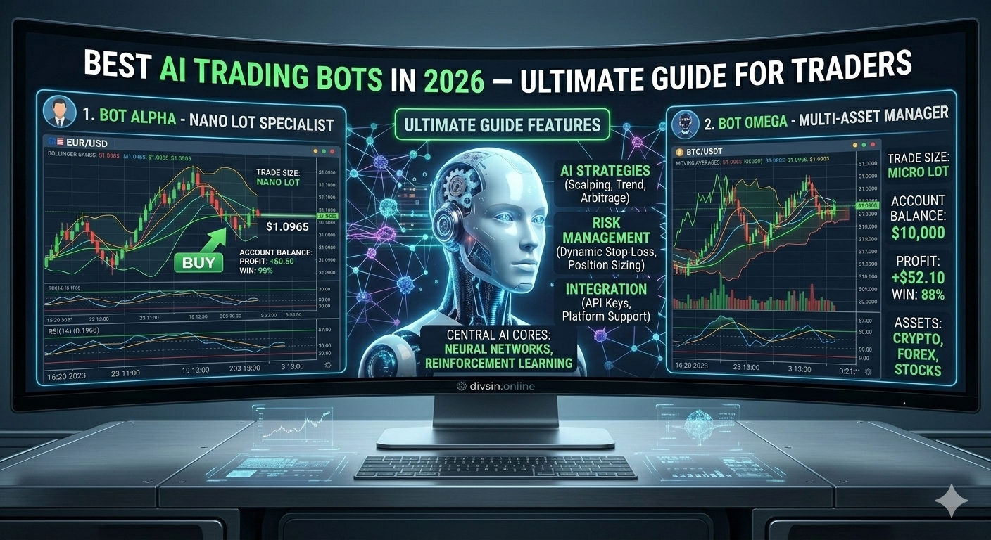 Best AI Trading Bots in 2026 — Ultimate Guide for Traders